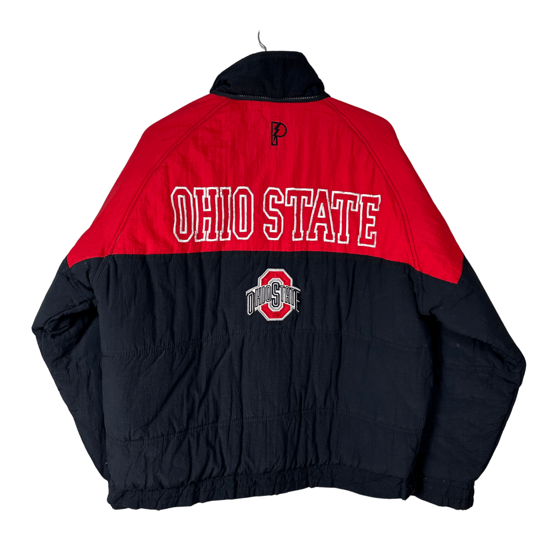 Vintage Pro Player Ohio State Puffer Jacket Large - Funkify