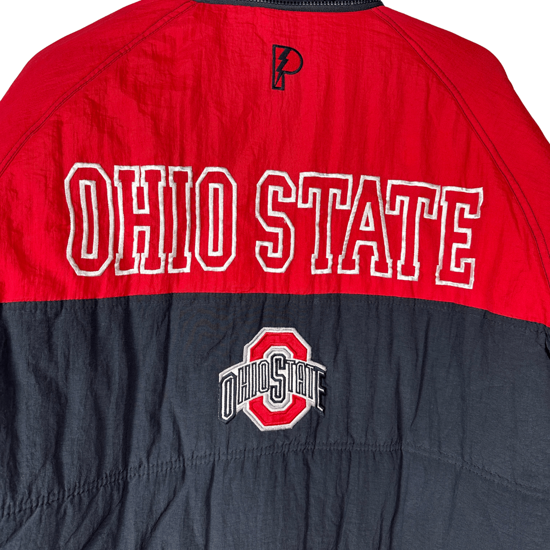 Vintage Pro Player Ohio State Puffer Jacket Large - Funkify