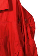 Vintage Puff Sleeve Orange Jacket - XL - Funkify
