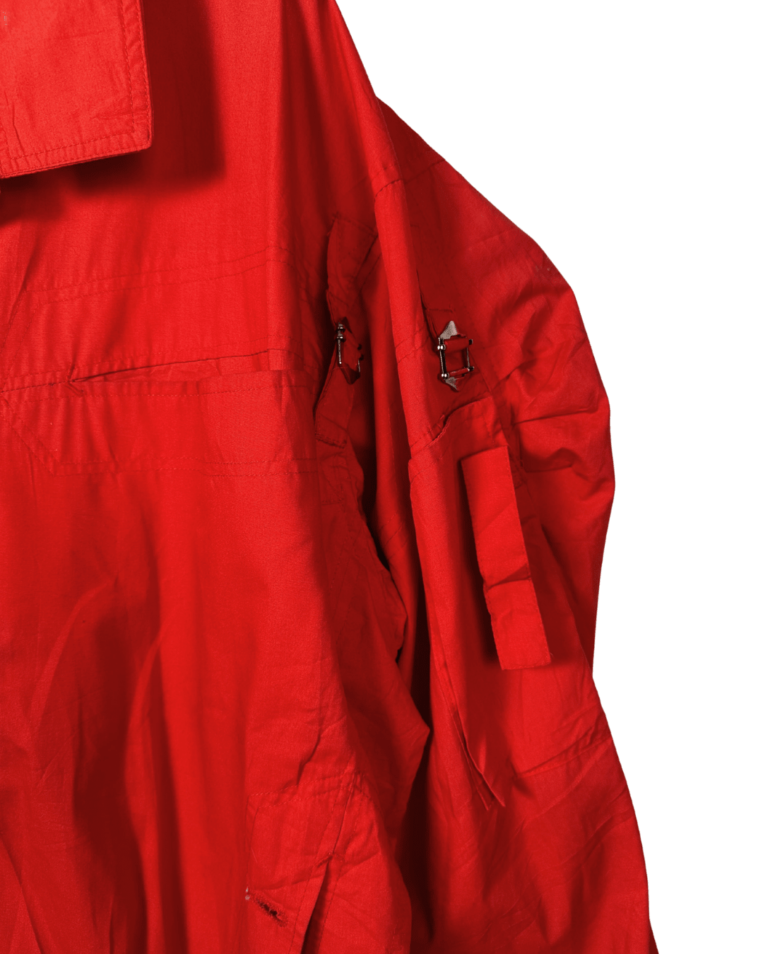 Vintage Puff Sleeve Orange Jacket - XL - Funkify