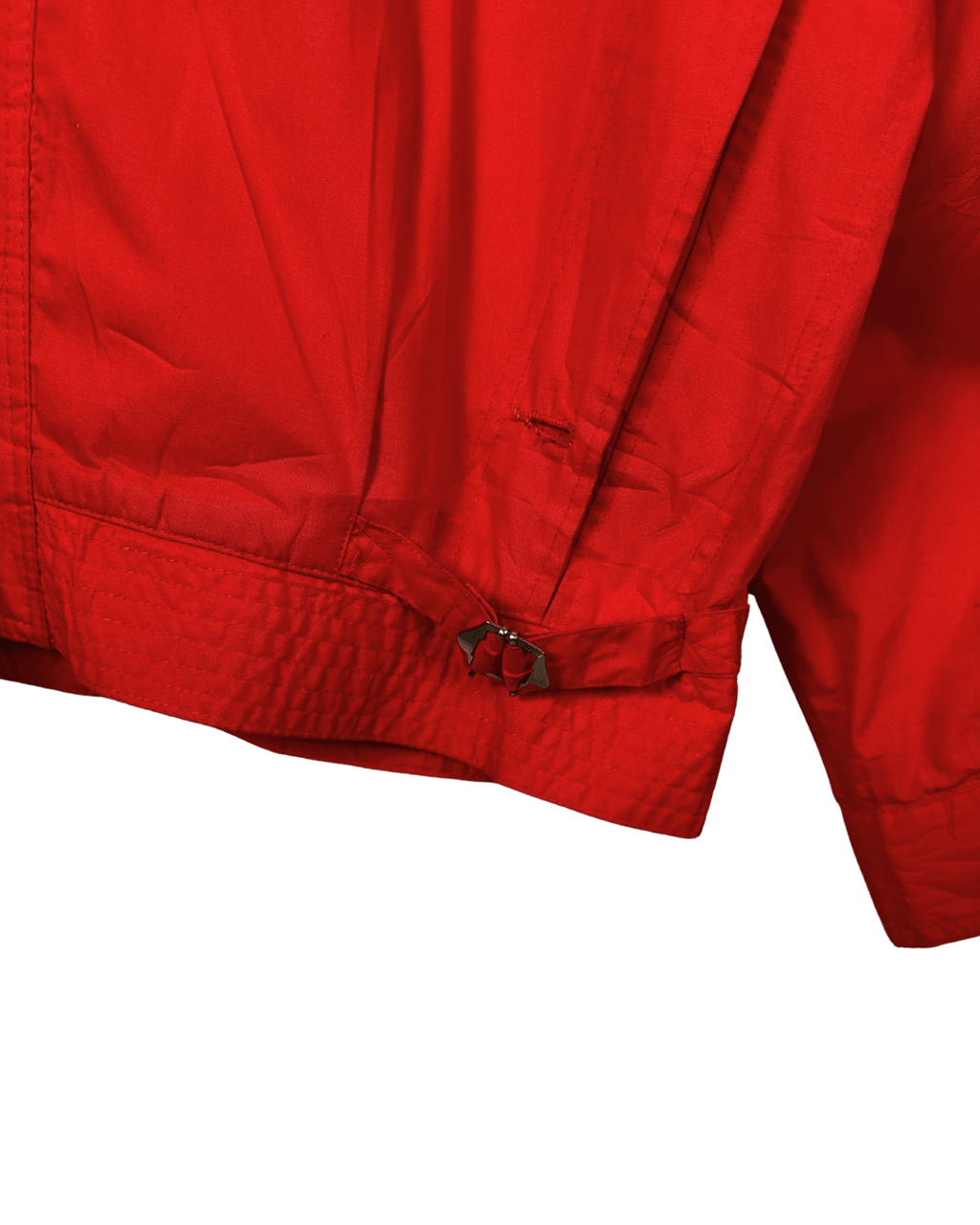 Vintage Puff Sleeve Orange Jacket - XL - Funkify