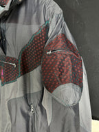 Vintage Quarter-zip Embroidered Jacket - Funkify