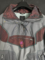 Vintage Quarter-zip Embroidered Jacket - Funkify