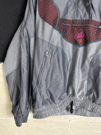 Vintage Quarter-zip Embroidered Jacket - Funkify