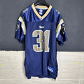 Vintage Reebok NFL Adam Archuleta 31 Rams Los Angeles Jersey - Funkify