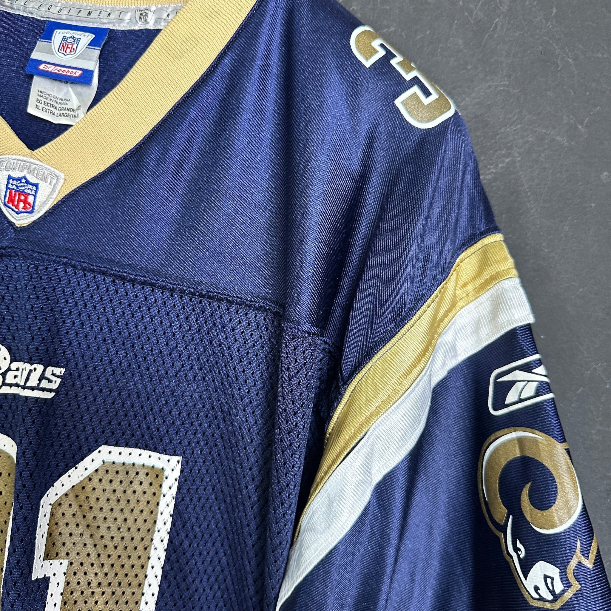 Vintage Reebok NFL Adam Archuleta 31 Rams Los Angeles Jersey - Funkify