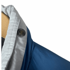 Vintage Registred Blue Jacket with Foldable Hood 3XL - Funkify