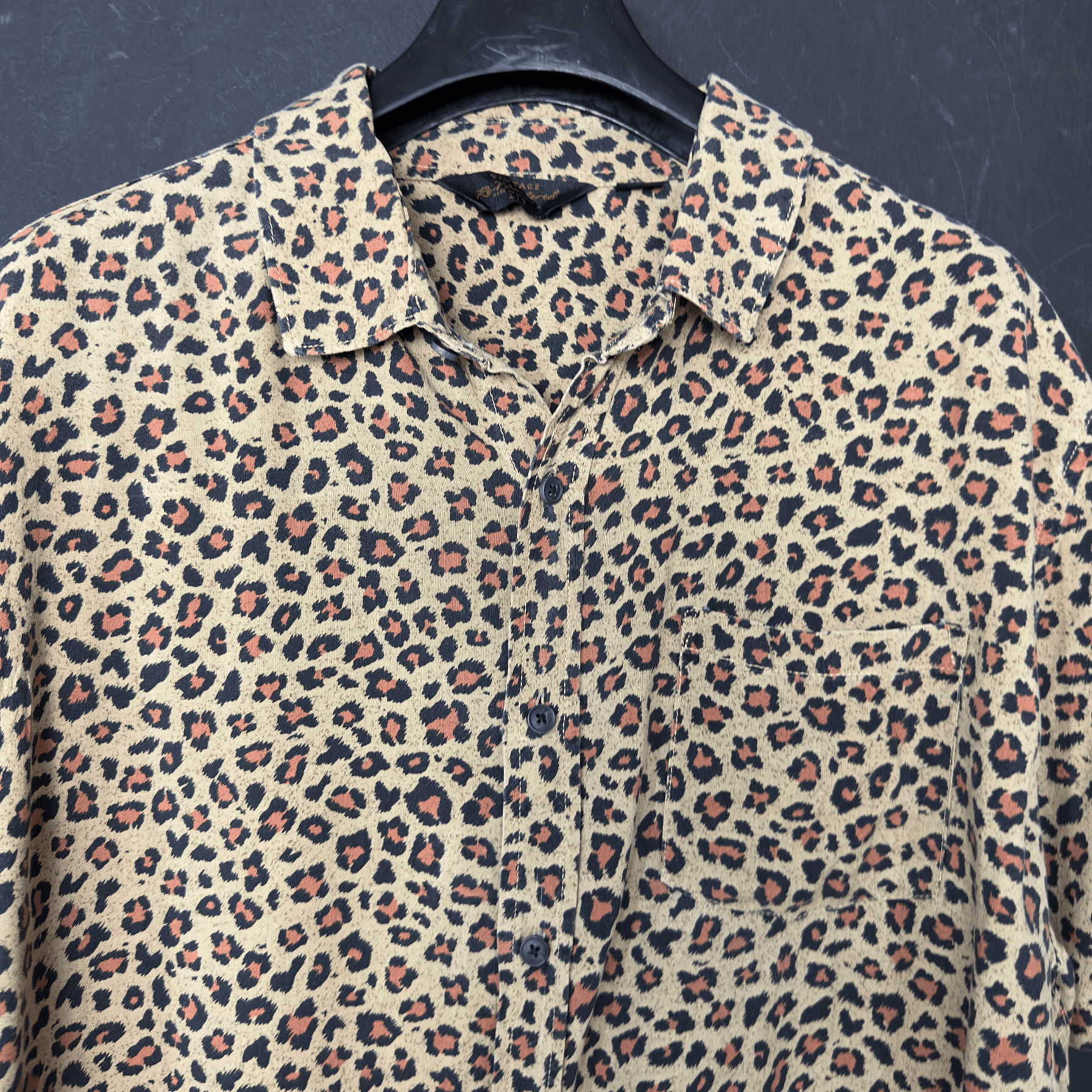 Vintage Remastered Leopard Print Shirt - Funkify