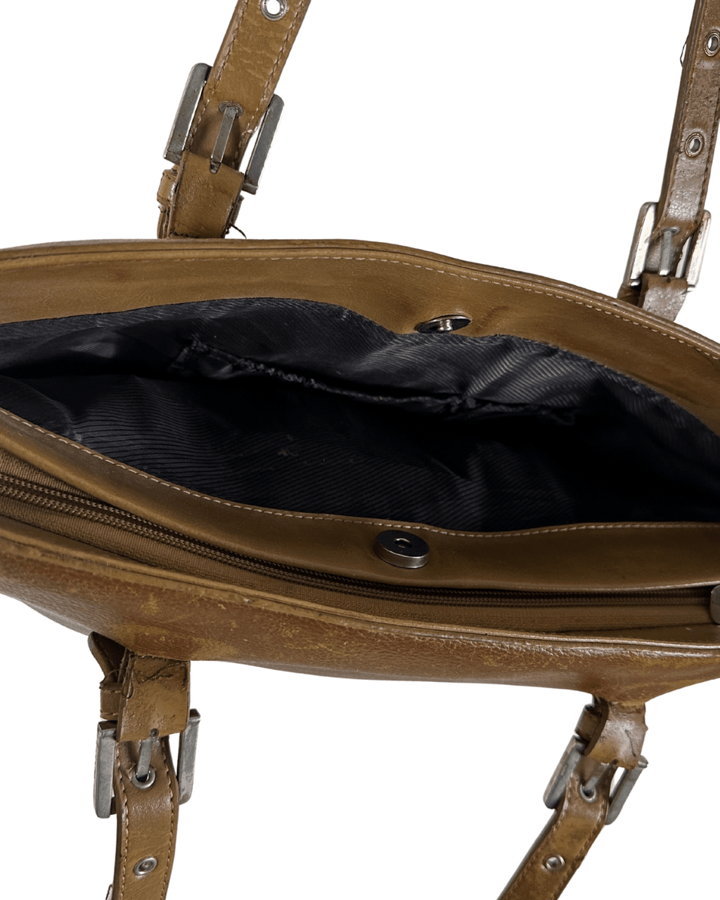 Vintage Rice Bird Genuine Leather Tote Bag - Funkify