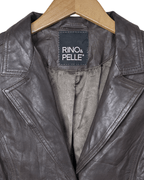 Vintage Rino & Pelle Genuine Leather Blazer - Women's Medium - Funkify
