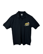 Vintage Russell Embroidered Polo Shirt – Medium - Funkify