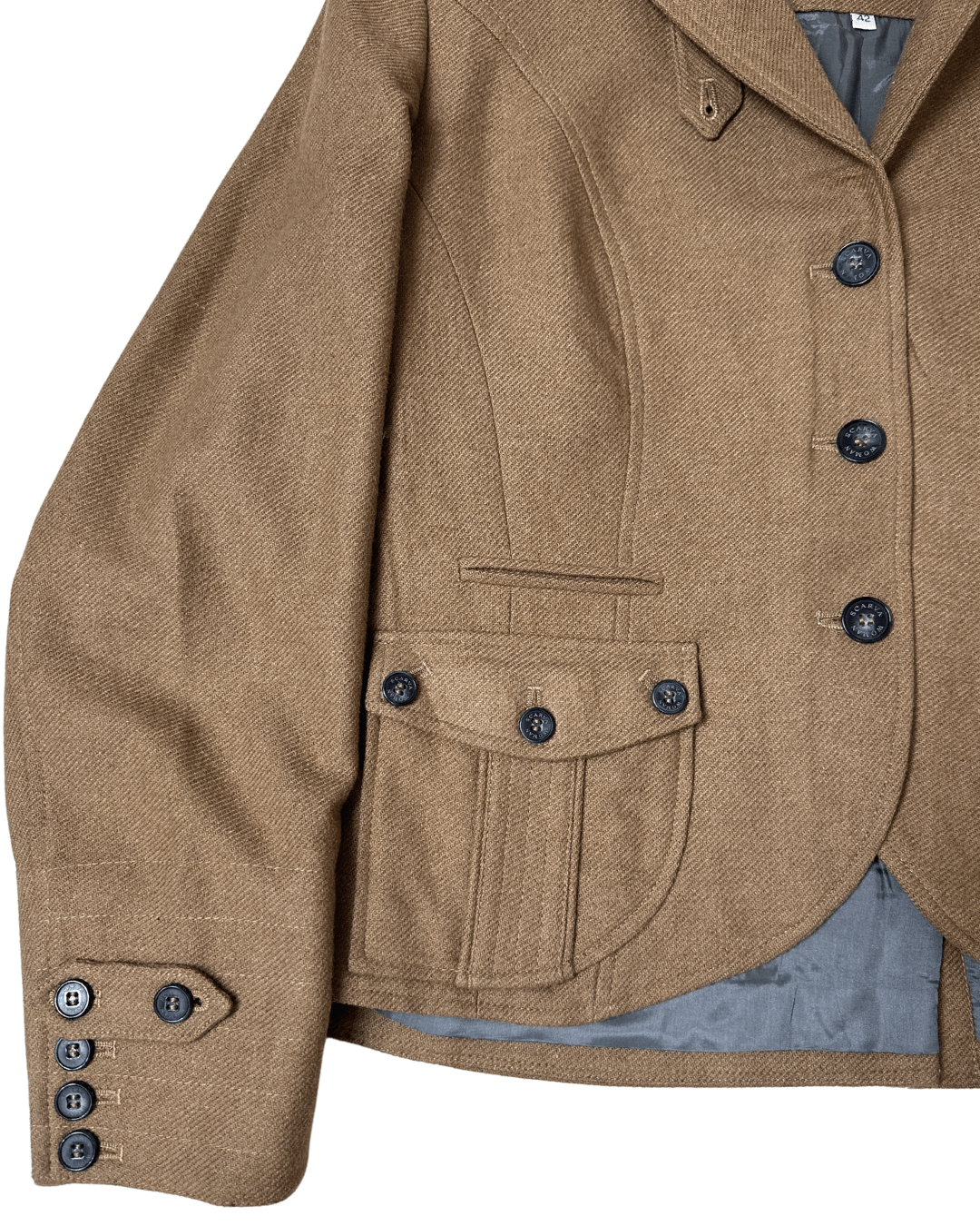 Vintage Scarva Woman Wool Suit - Funkify