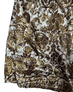 Vintage Schumacher Baroque Print Skirt With Sequins Detail - Funkify
