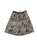 Vintage Schumacher Baroque Print Skirt With Sequins Detail - Funkify
