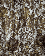Vintage Schumacher Baroque Print Skirt With Sequins Detail - Funkify