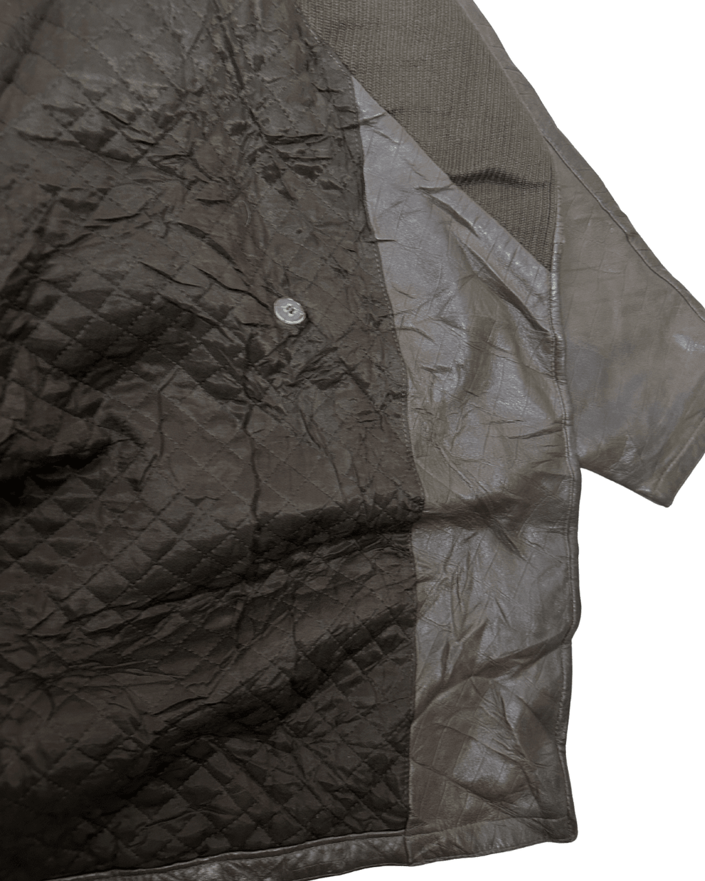 Vintage Shuttle One-button Genuine Leather Jacket - Funkify