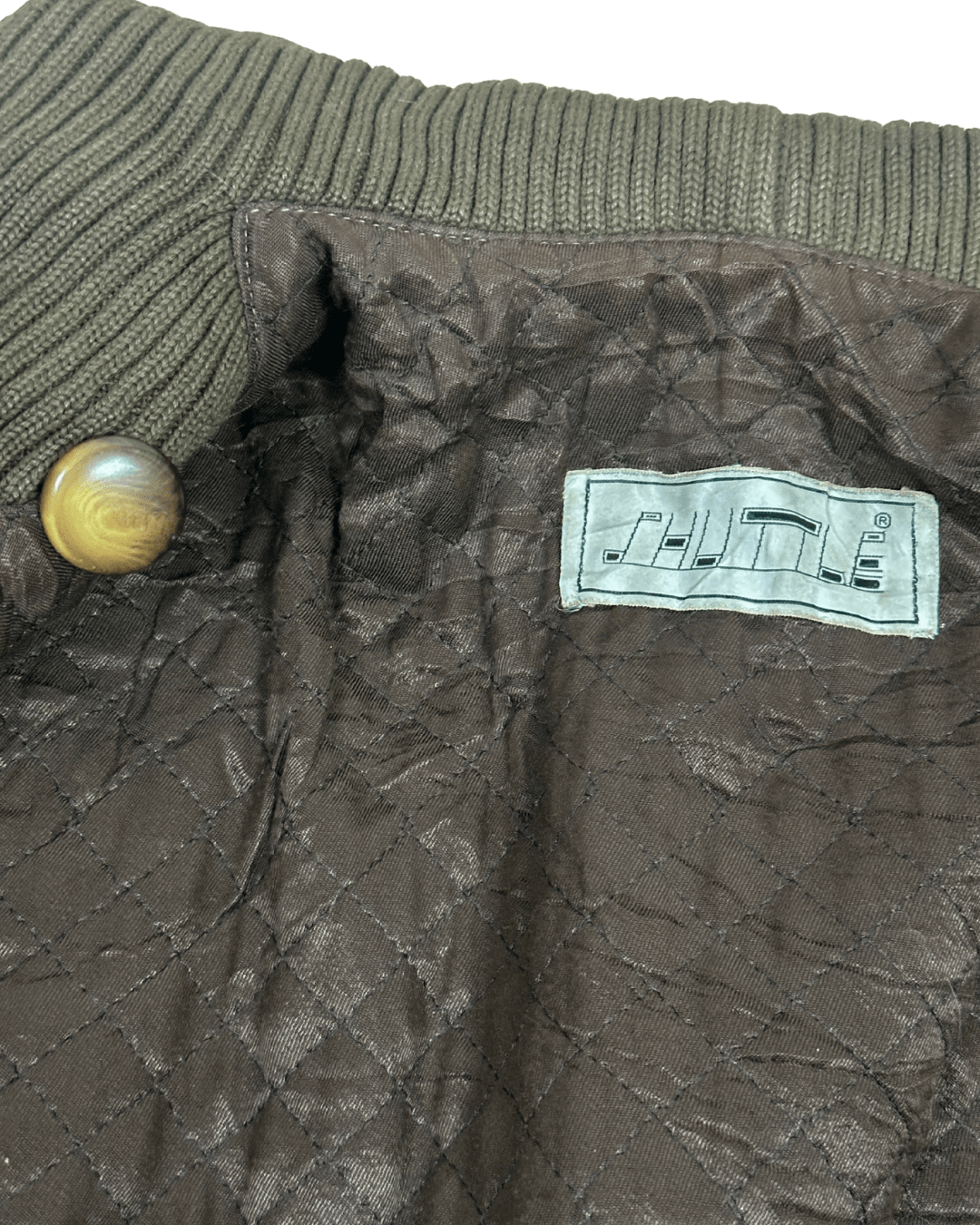 Vintage Shuttle One-button Genuine Leather Jacket - Funkify