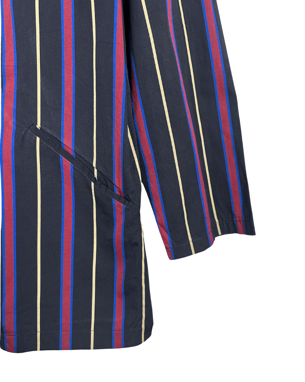 Vintage Sint & Si 90s Women's Striped Light Blazer Shirt L/XL - Funkify