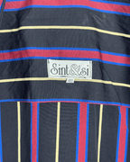 Vintage Sint & Si 90s Women's Striped Light Blazer Shirt L/XL - Funkify