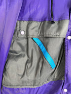 Vintage Ski Jacket with foldable hood - Funkify