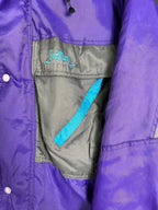 Vintage Ski Jacket with foldable hood - Funkify