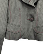 Vintage Smog Women's Cropped Blazer - Small - Funkify