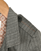 Vintage Smog Women's Cropped Blazer - Small - Funkify