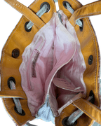 Vintage Spencer & Rutherford Boho Feather and Beads Handbag - Funkify