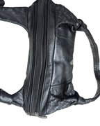 Vintage Stanley Genuine Leather Shoulder Bag with Knot Detailing - Funkify