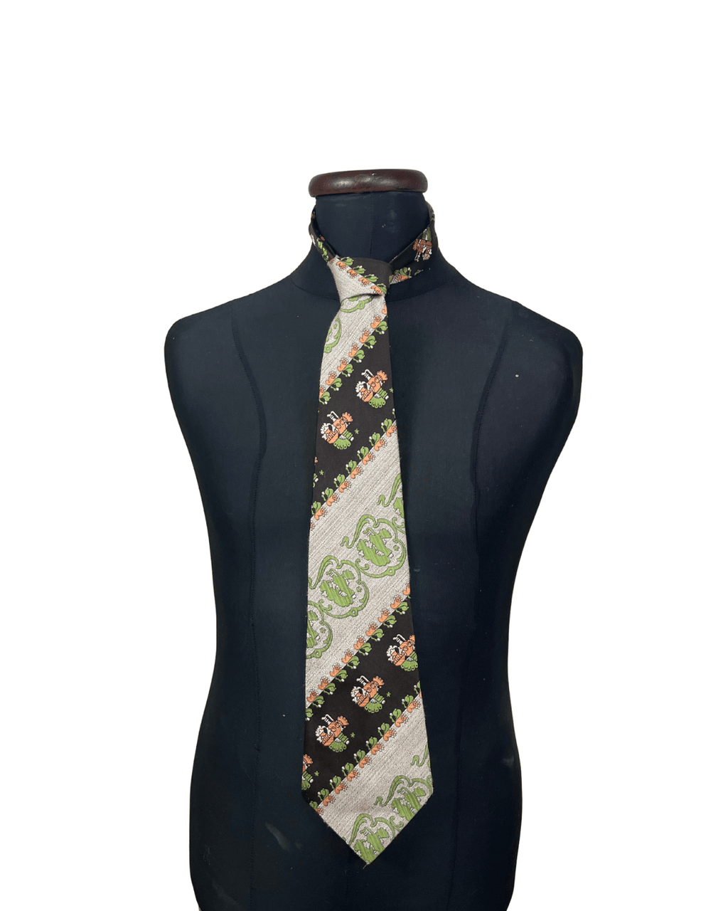 Vintage Striped Necktie - Funkify