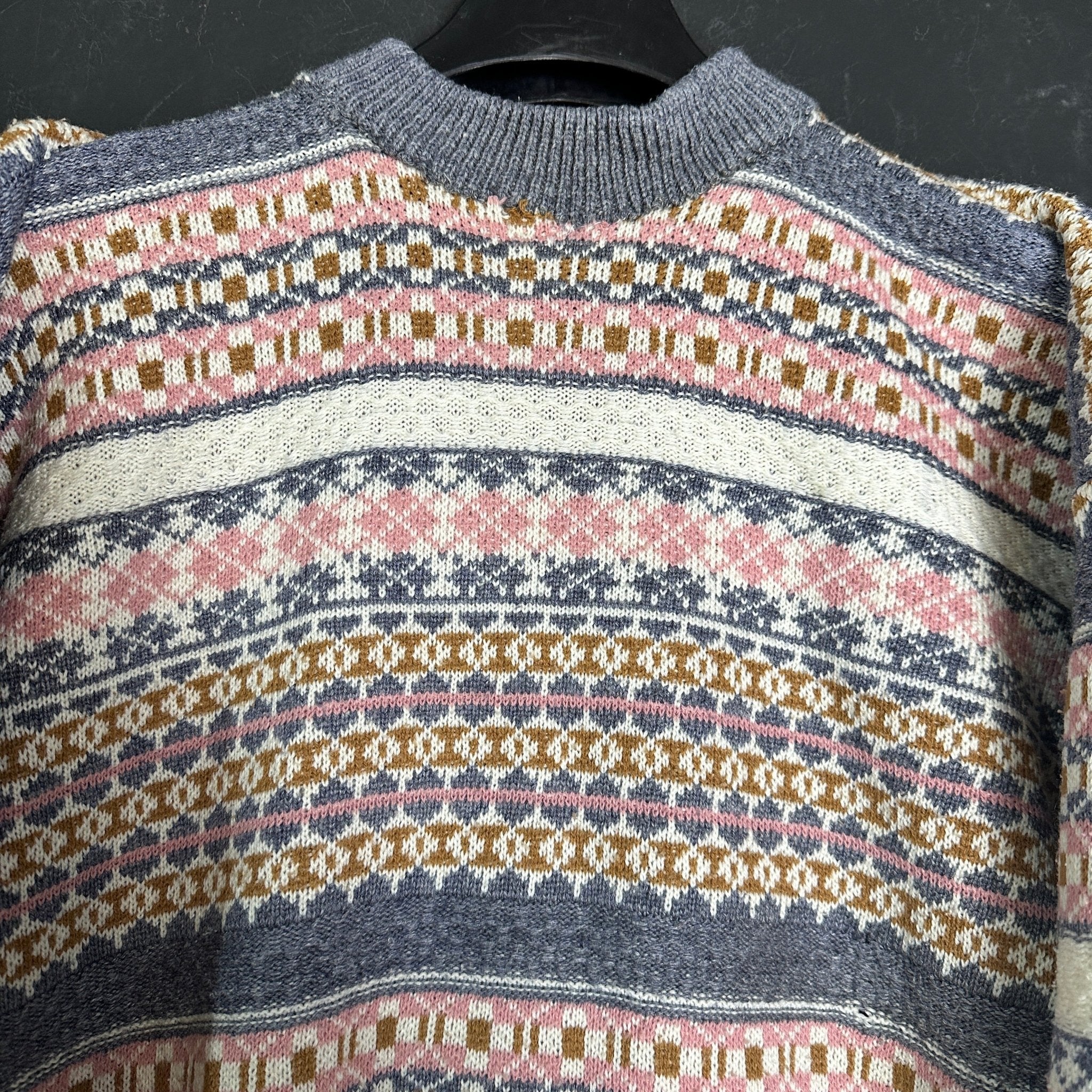 Vintage Striped Sweater - Funkify