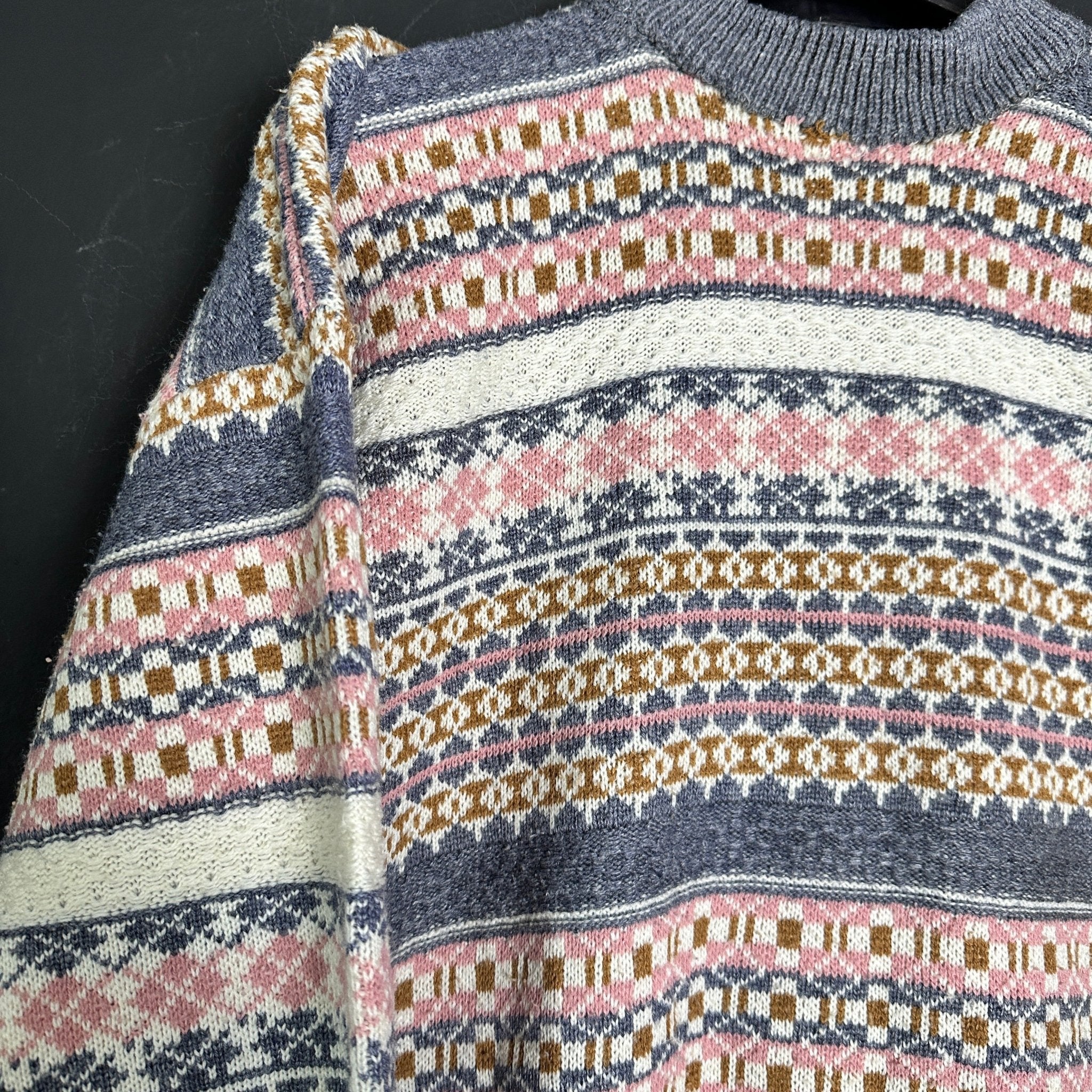 Vintage Striped Sweater - Funkify