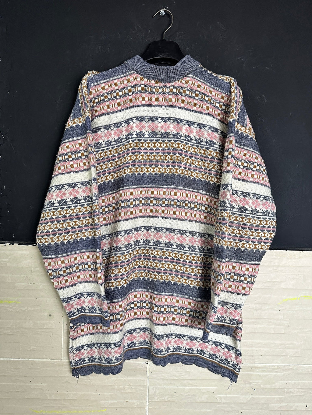 Vintage Striped Sweater - Funkify