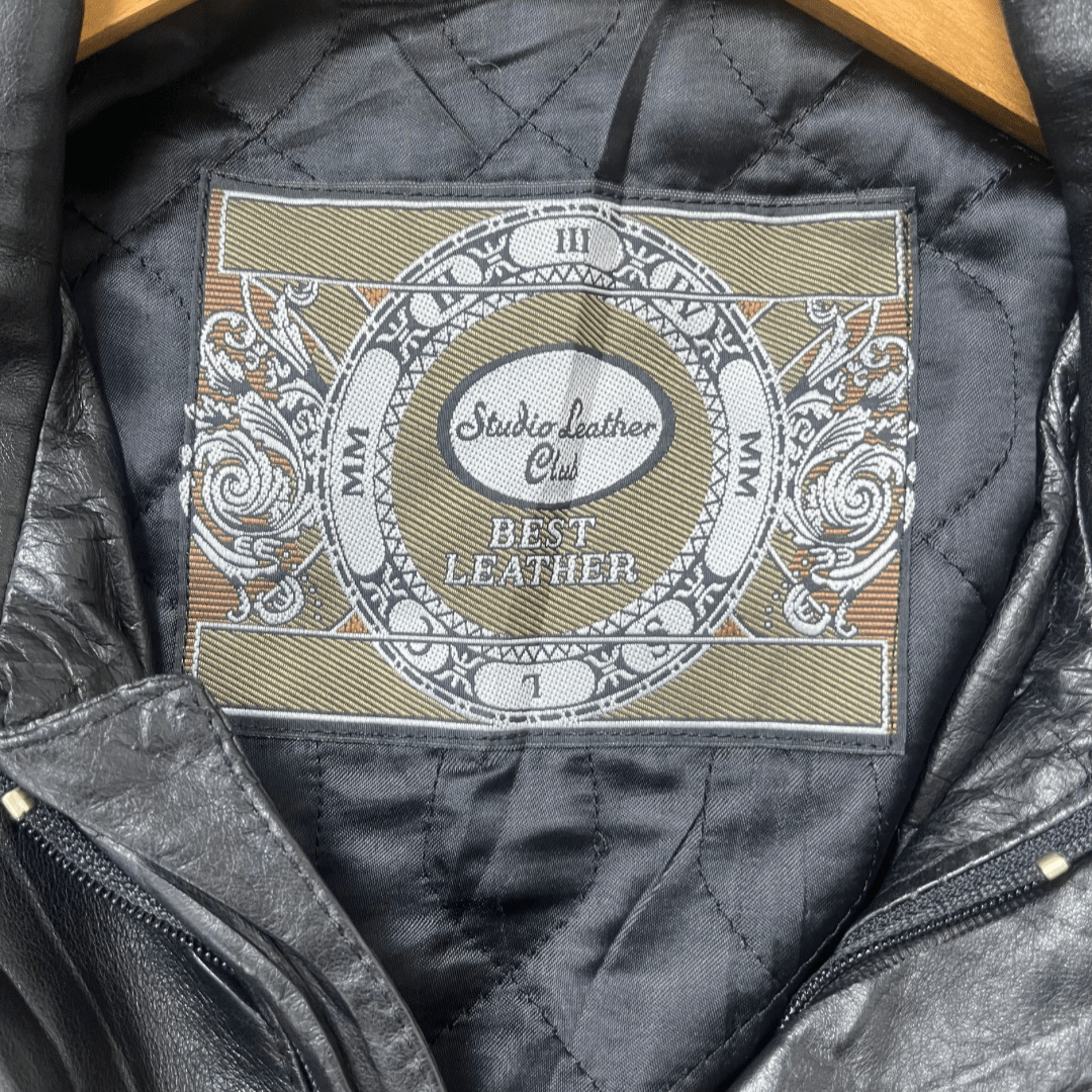 Vintage Studio Leather Club Jacket XL - Funkify