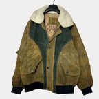 Vintage Suede Leather Jacket - Funkify