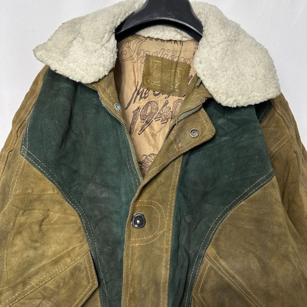 Vintage Suede Leather Jacket - Funkify