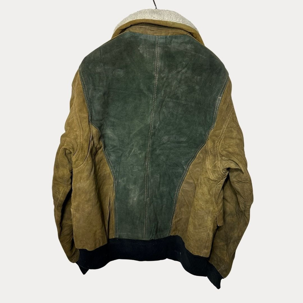 Vintage Suede Leather Jacket - Funkify