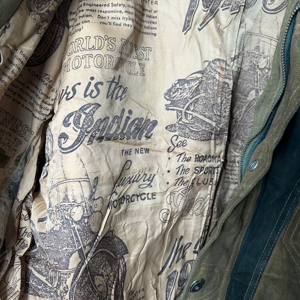 Vintage Suede Leather Jacket - Funkify