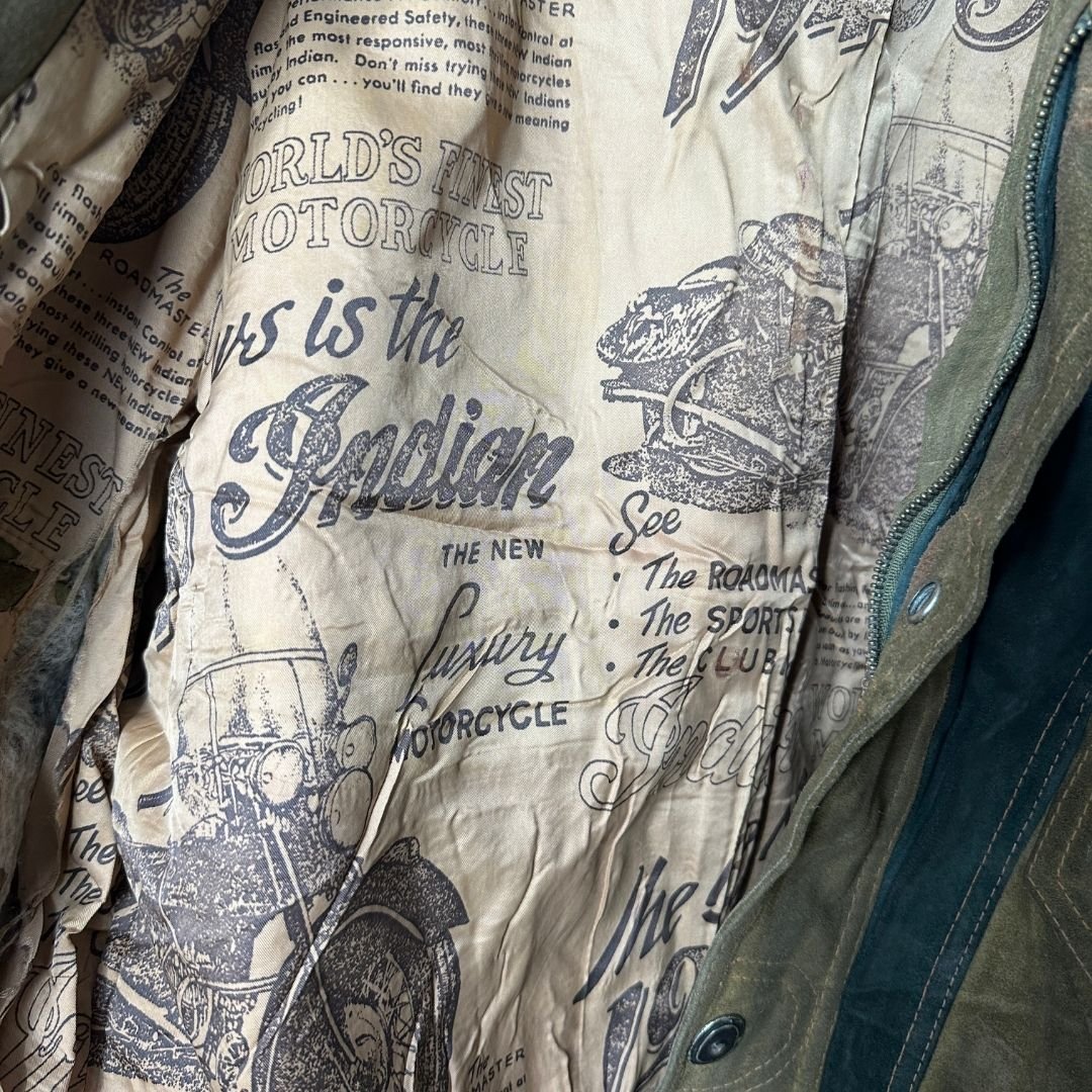 Vintage Suede Leather Jacket - Funkify