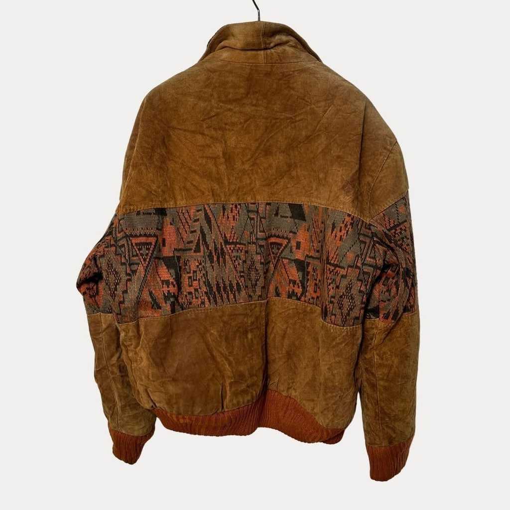 Vintage Suede Leather Jacket L/XL - Funkify