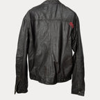 Vintage SuperDry Brown Genuine Leather Jacket Large - Funkify