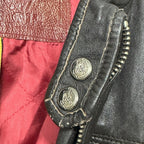 Vintage SuperDry Brown Genuine Leather Jacket Large - Funkify