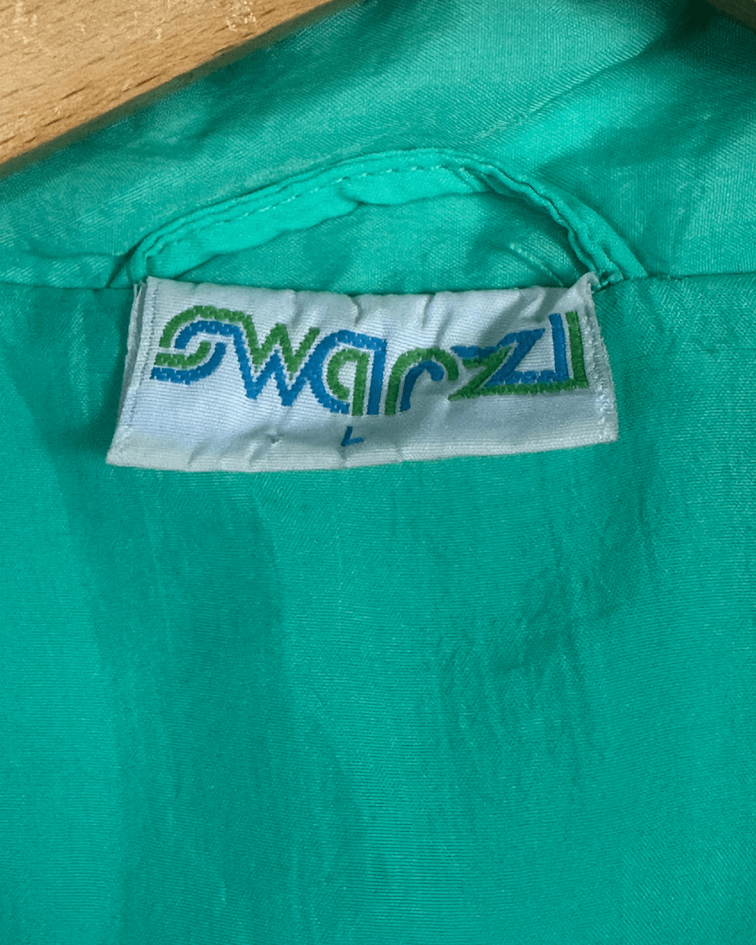 Vintage Swarzii Nylon Track Jacket Large - Funkify