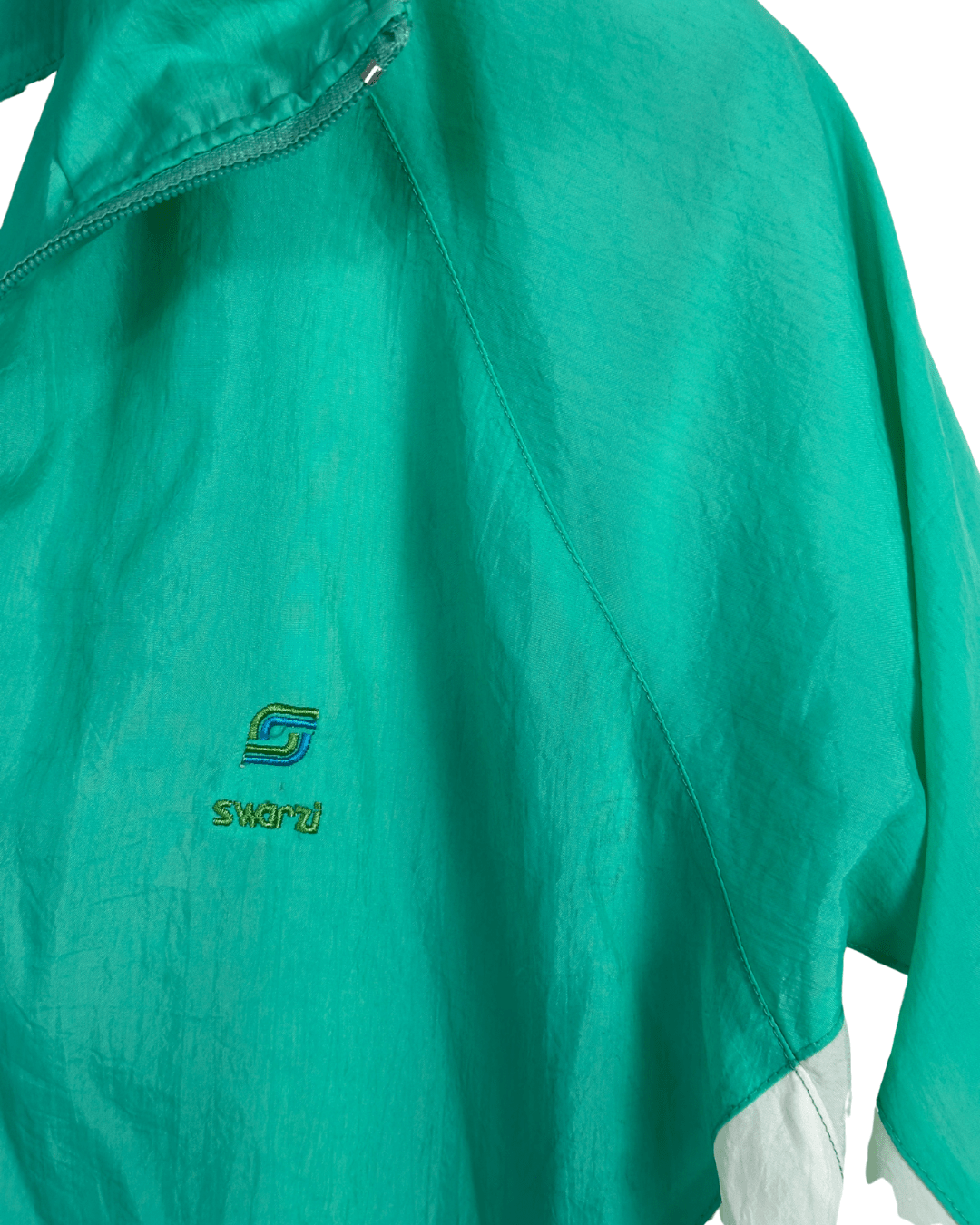 Vintage Swarzii Nylon Track Jacket Large - Funkify
