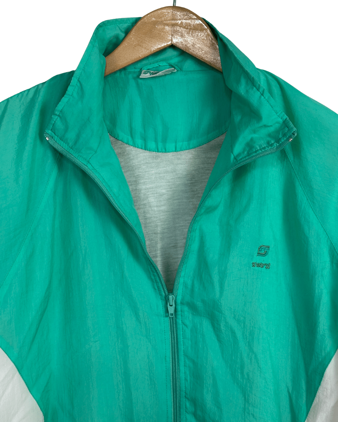 Vintage Swarzii Nylon Track Jacket Large - Funkify