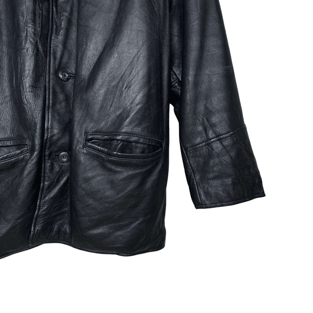 Vintage Trapper Genuine Leather Jacket XL - Funkify