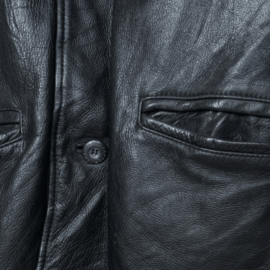 Vintage Trapper Genuine Leather Jacket XL - Funkify
