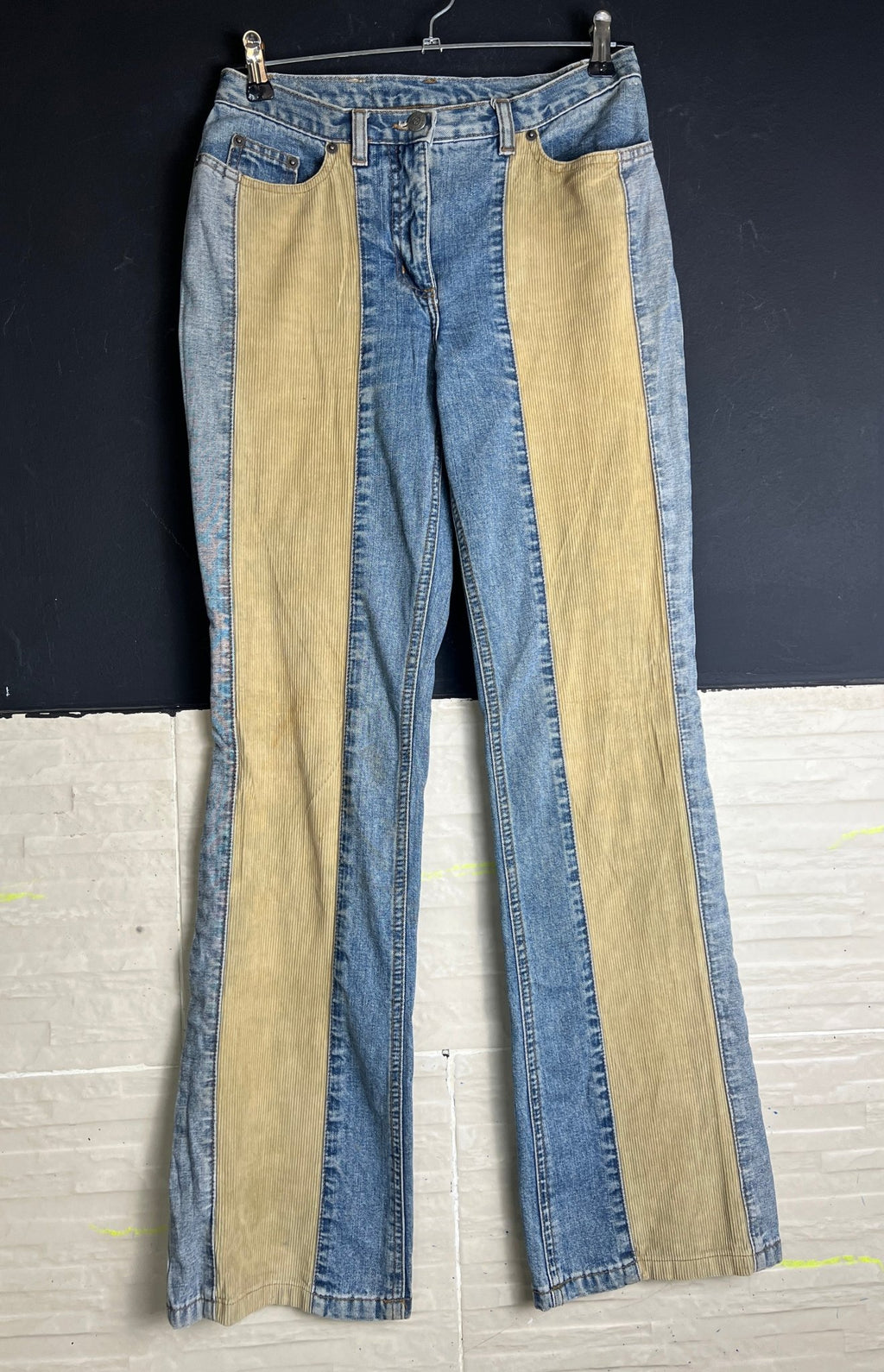Vintage Two-Tone Jeans - Funkify