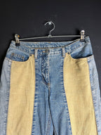 Vintage Two-Tone Jeans - Funkify