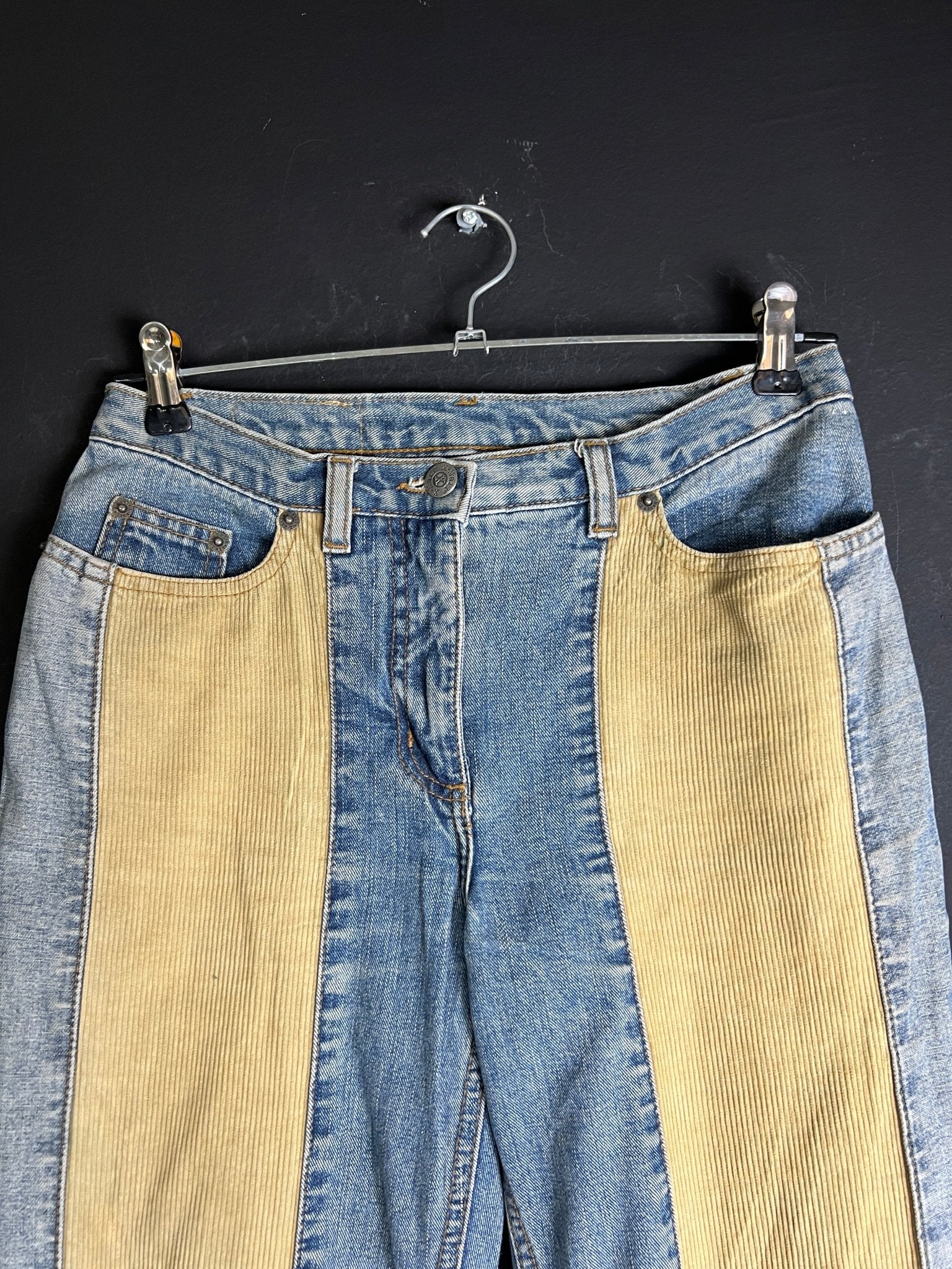 Vintage Two-Tone Jeans - Funkify